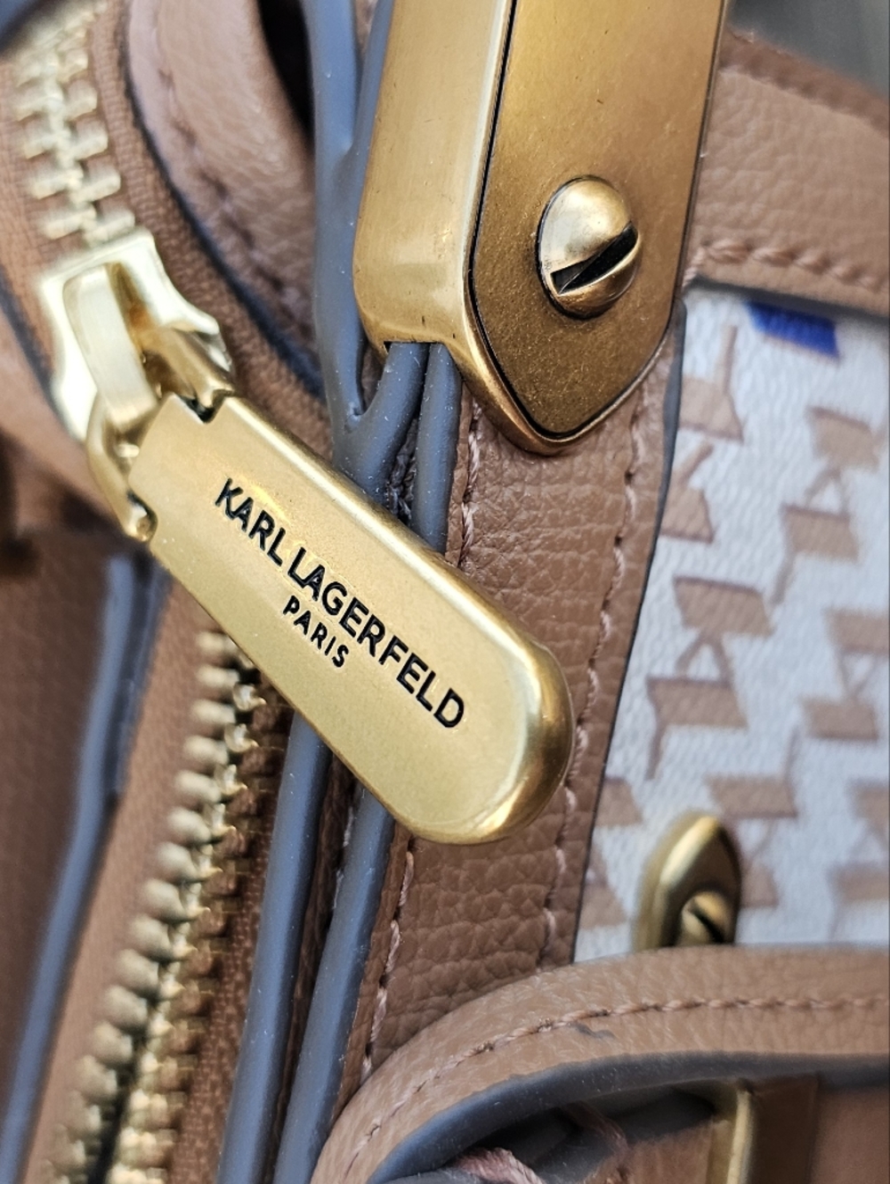 Karl Lagerfeld Paris Marselle Satchel - Picture 10 of 10
